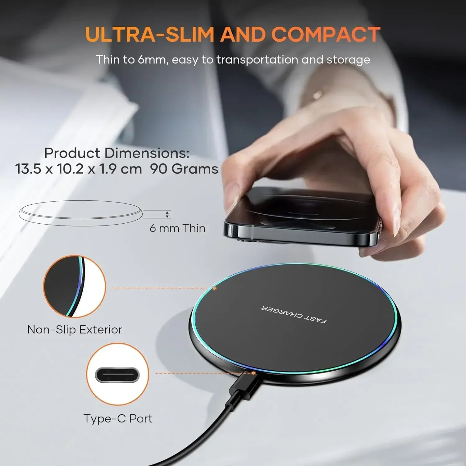 Wireless Charging Pad - Charging Dock