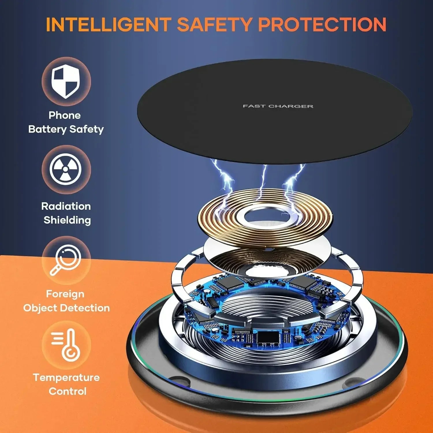Wireless Charging Pad - Charging Dock