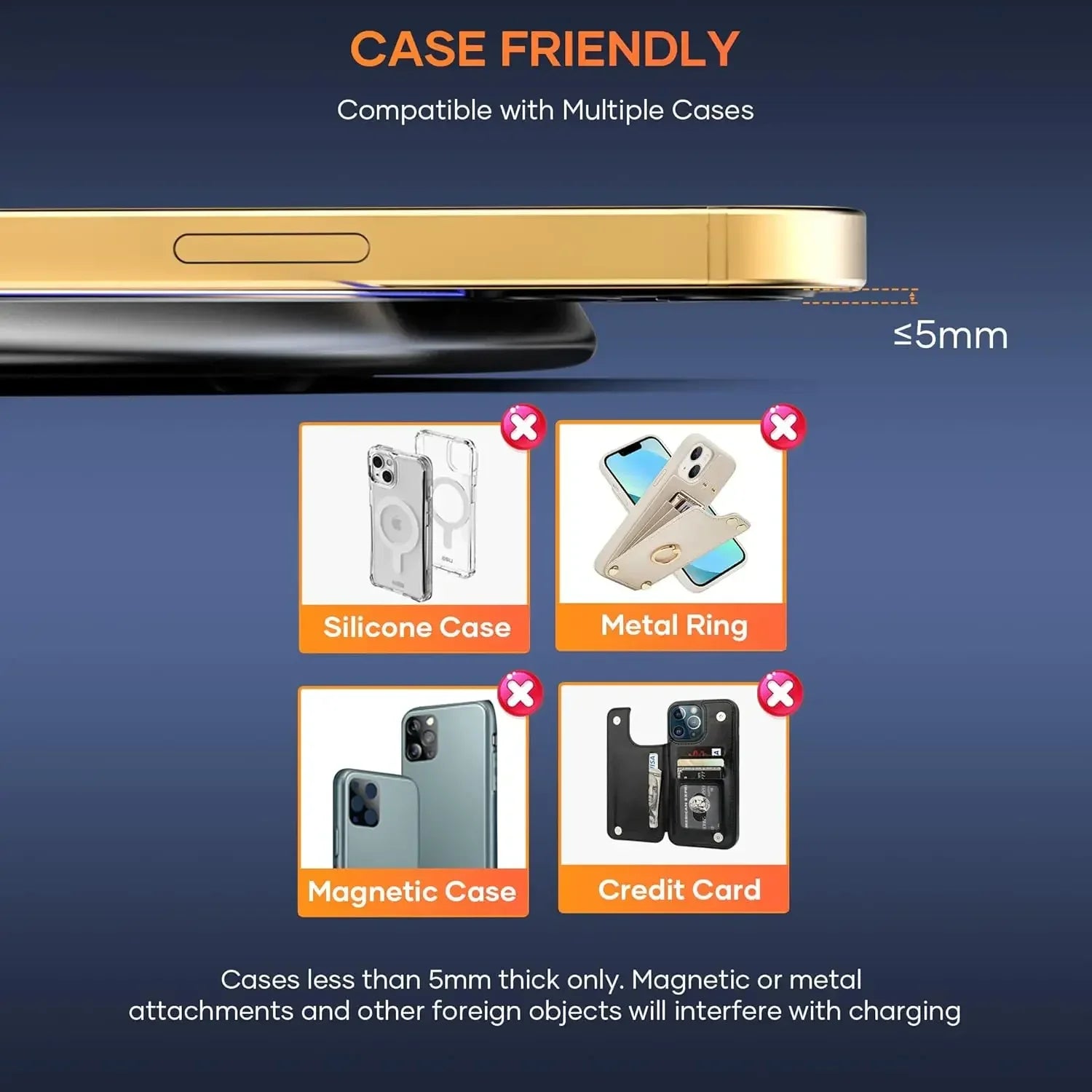 Wireless Charging Pad - Charging Dock